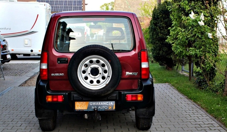 Suzuki Jimny cena 13900 przebieg: 153202, rok produkcji 1999 z Łęczna małe 92